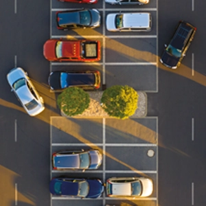 parking z lotu ptaka