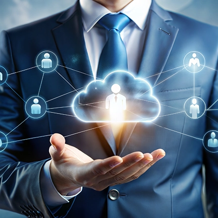 symbolika bezpieczeństwa danych w chmurze