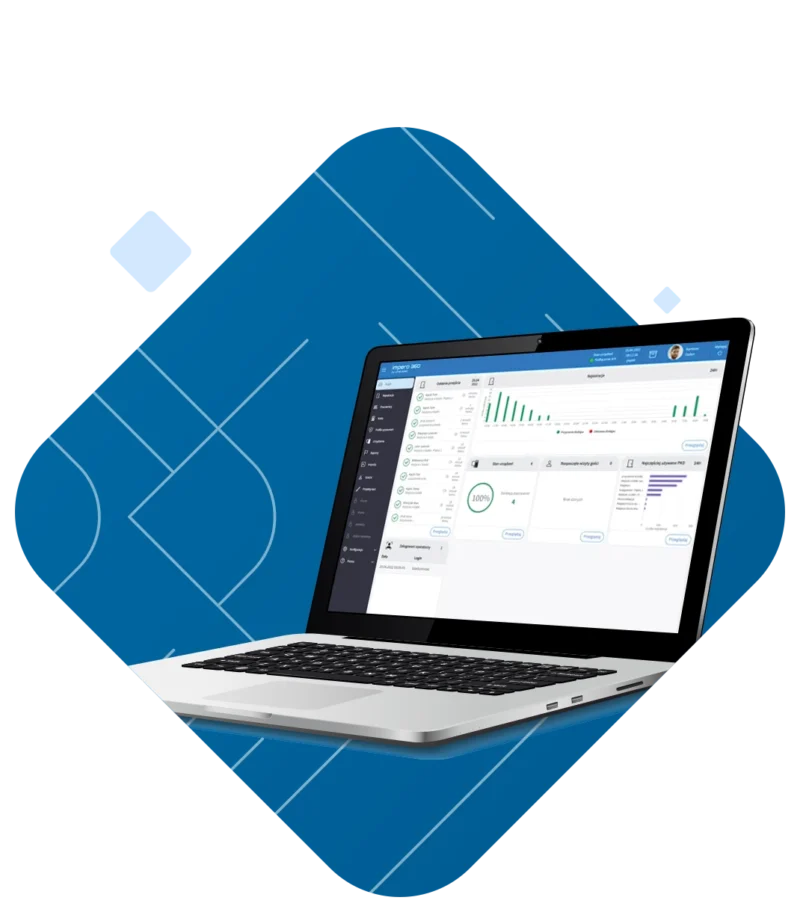 system kontroli dostępu - interfejs aplikacji impero 360